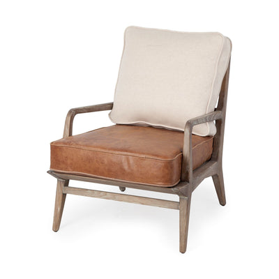 product image of Harman Leather Accent Chair Mercana Mer 67512 1 551