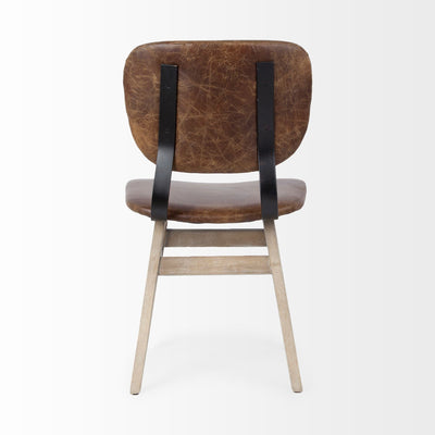 product image for Haden Leather Dining Chair Mercana Mer 67516 4 21