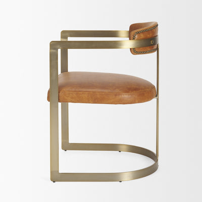 product image for Hollyfield Leather Dining Chair Mercana Mer 50414 6 15