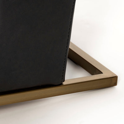 product image for Horace Leather Accent Chair Mercana Mer 50406 10 85