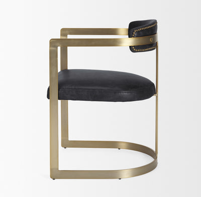 product image for Hollyfield Leather Dining Chair Mercana Mer 50414 5 10