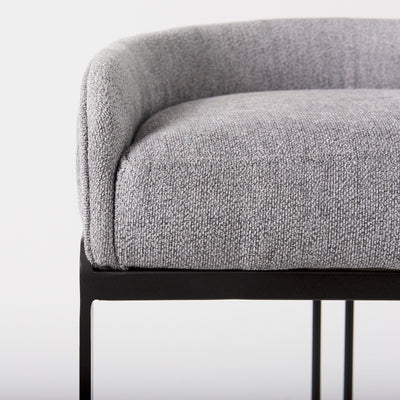 product image for Hollyfield Upholsterd Seat Bar Counter Stool Mercana Mer 69452 32 22