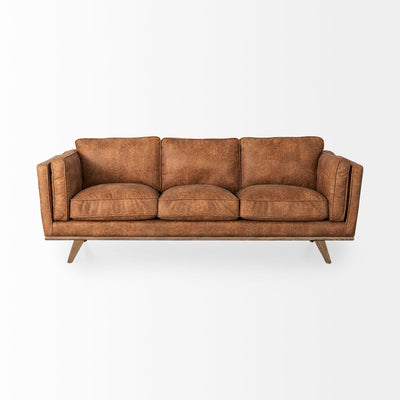 product image for Brooks Leather Sofa Mercana Mer 69619 2 55