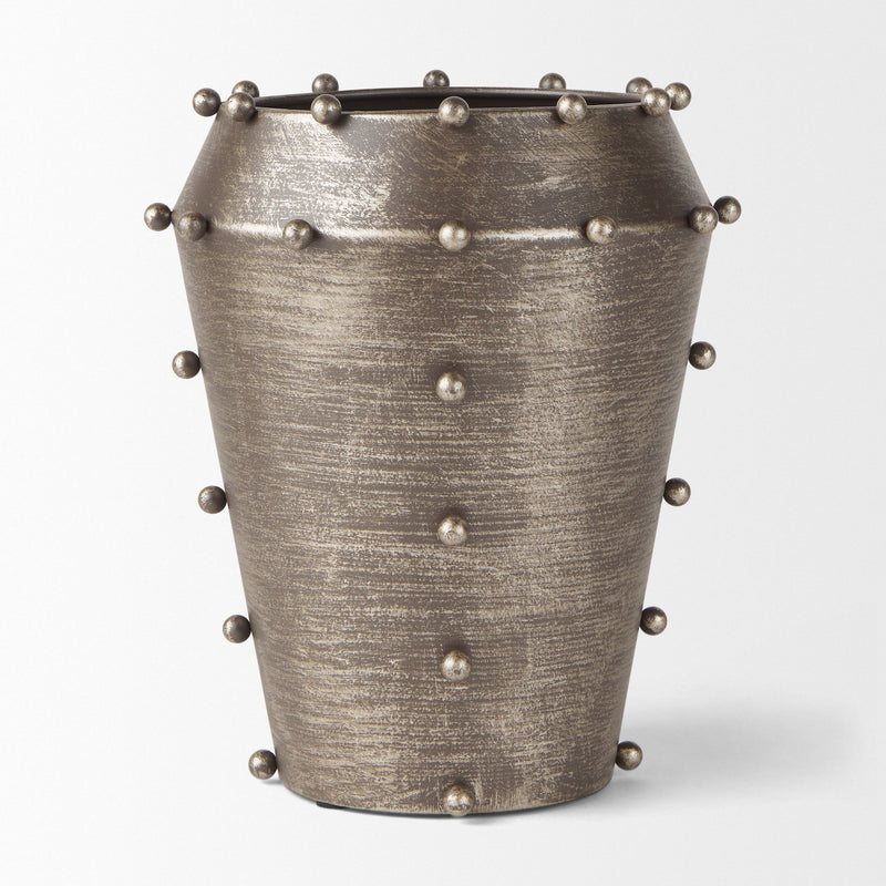 media image for Elio Gold Metal Vase Mercana Mer 69685 7 220