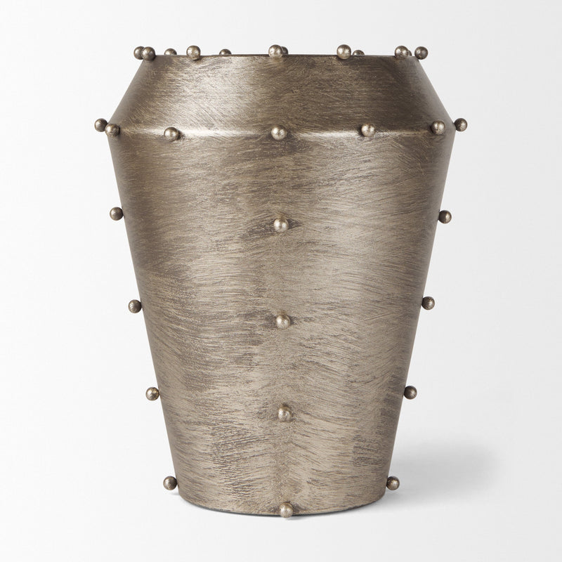 media image for Elio Gold Metal Vase Mercana Mer 69685 8 25