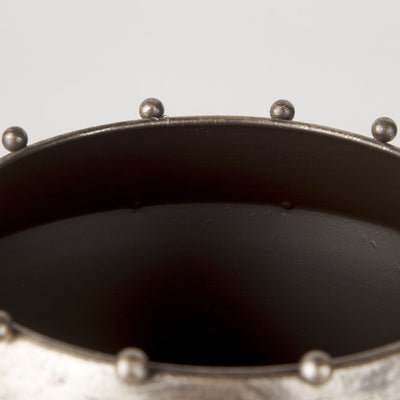 product image for Elio Gold Metal Vase Mercana Mer 69685 18 12