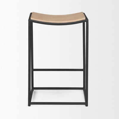 product image for Taniel Wood Seat Bar Counter Stool Mercana Mer 70822 6 66