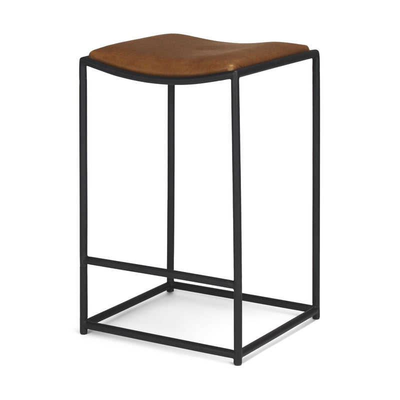 media image for Taniel Leather Seat Bar Counter Stool Mercana Mer 70824 2 25