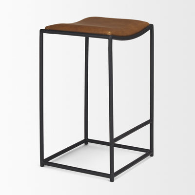 product image for Taniel Leather Seat Bar Counter Stool Mercana Mer 70824 10 1
