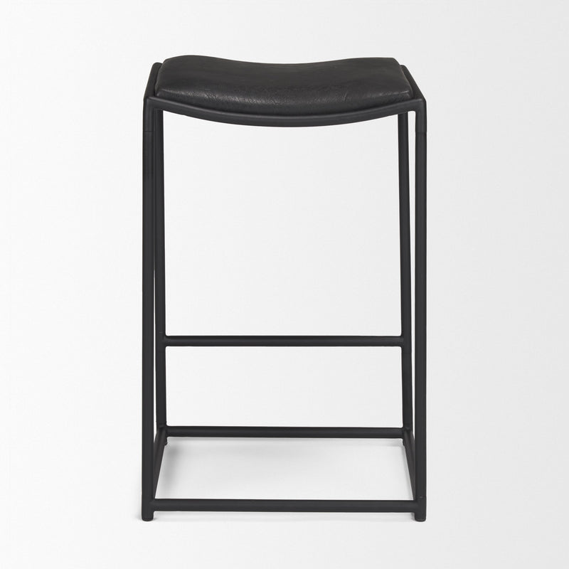 media image for Taniel Leather Seat Bar Counter Stool Mercana Mer 70824 5 26