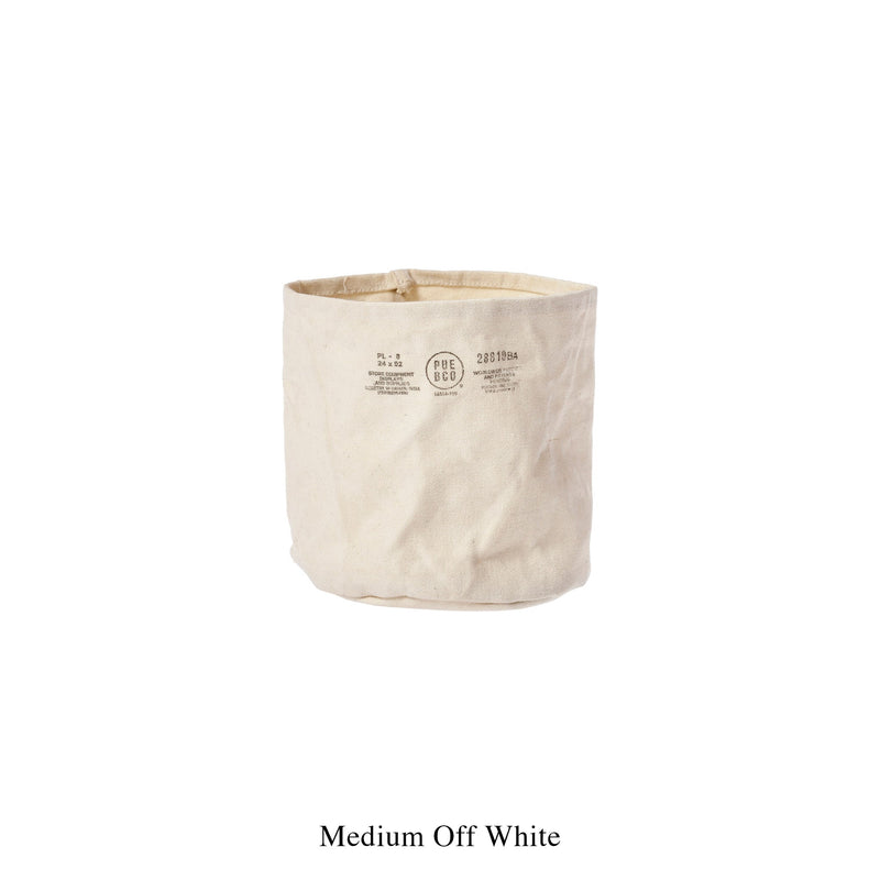 media image for canvas pot cover medium navy blue design by puebco 2 291