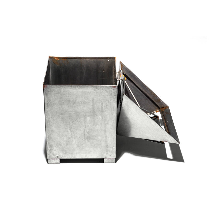 media image for table top dust bin black design by puebco 4 277