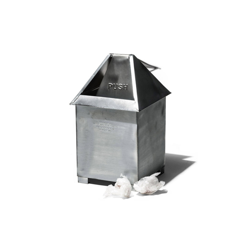 media image for table top dust bin black design by puebco 1 260