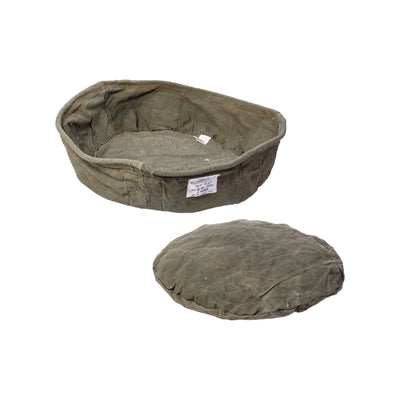 product image for large vintage tent fabric pet bed design by puebco 3 18