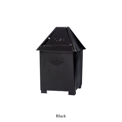 product image for table top dust bin black design by puebco 3 45