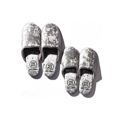 product image for velvet slipper large silver design by puebco 5 22