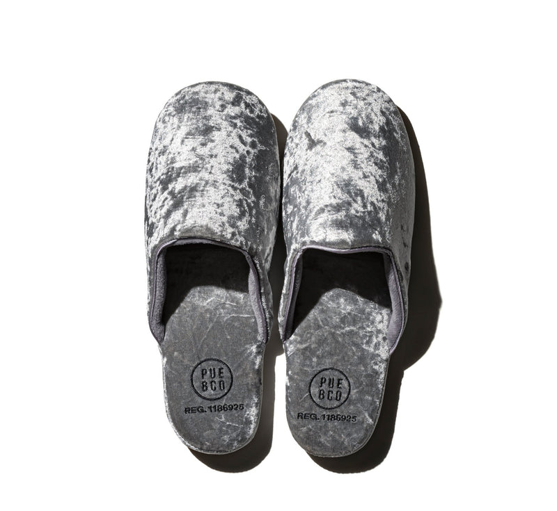 media image for velvet slipper large silver design by puebco 4 214