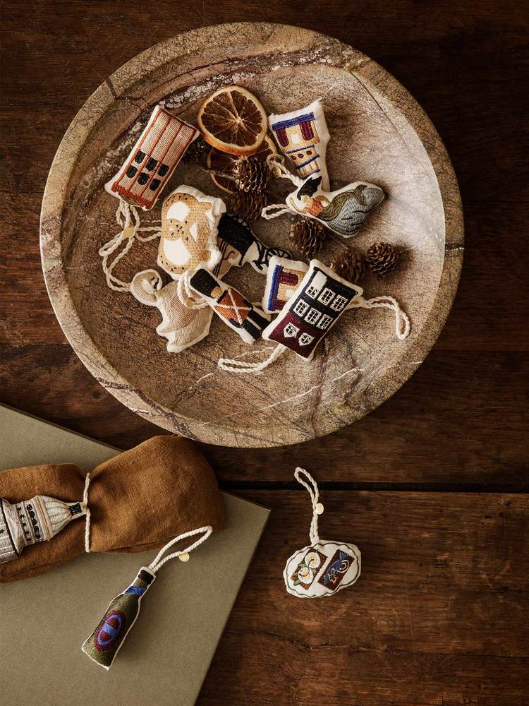 media image for copenhagen embroidered ornament beer 2 239