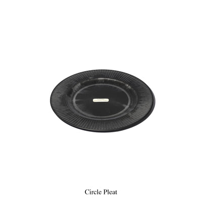 product image for copy of copy of decoration tray circle pleat design by puebco 8 48
