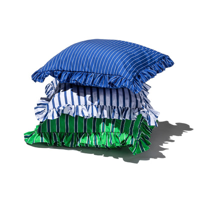 product image of Shirt Fabric Ruffle Cushion Cover Puebco 114262 1 553