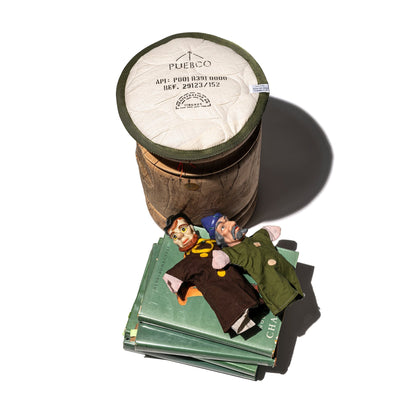 product image for quilted seat cushion for stool olive puebco 114316 2 99