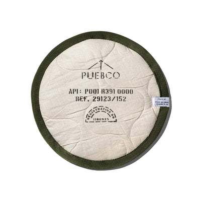 product image for quilted seat cushion for stool olive puebco 114316 1 12