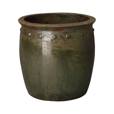 product image of rnd pot 2nd green wash by emissary 12035gw 3 1 572