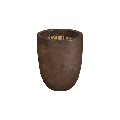 product image for metallic cylinder planter 1 9
