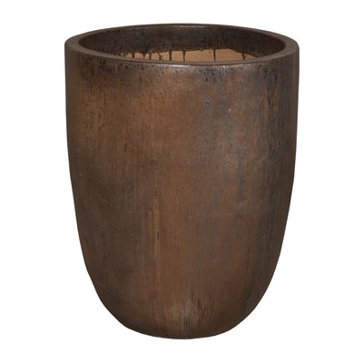 product image for metallic cylinder planter 3 87