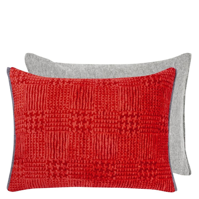 media image for Queluz Velvet Decorative Pillow By Designers Guild 237