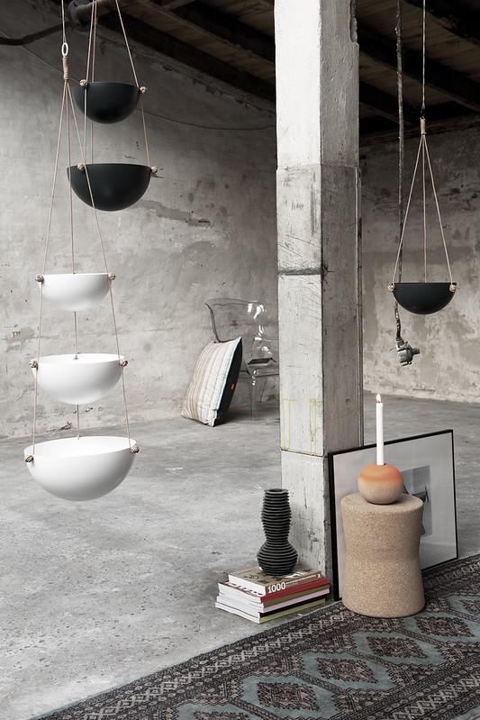 media image for small pif paf puf hanging storage in dark grey design by oyoy 2 259