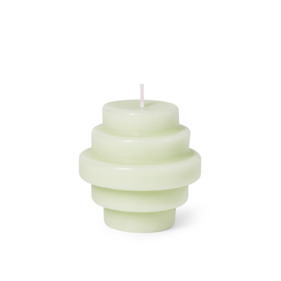 product image of templo ash green candle sculpture 1 560