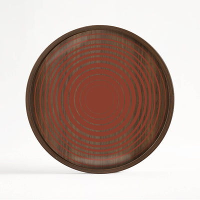 product image for Pumpkin Circles Glass Valet Tray 36