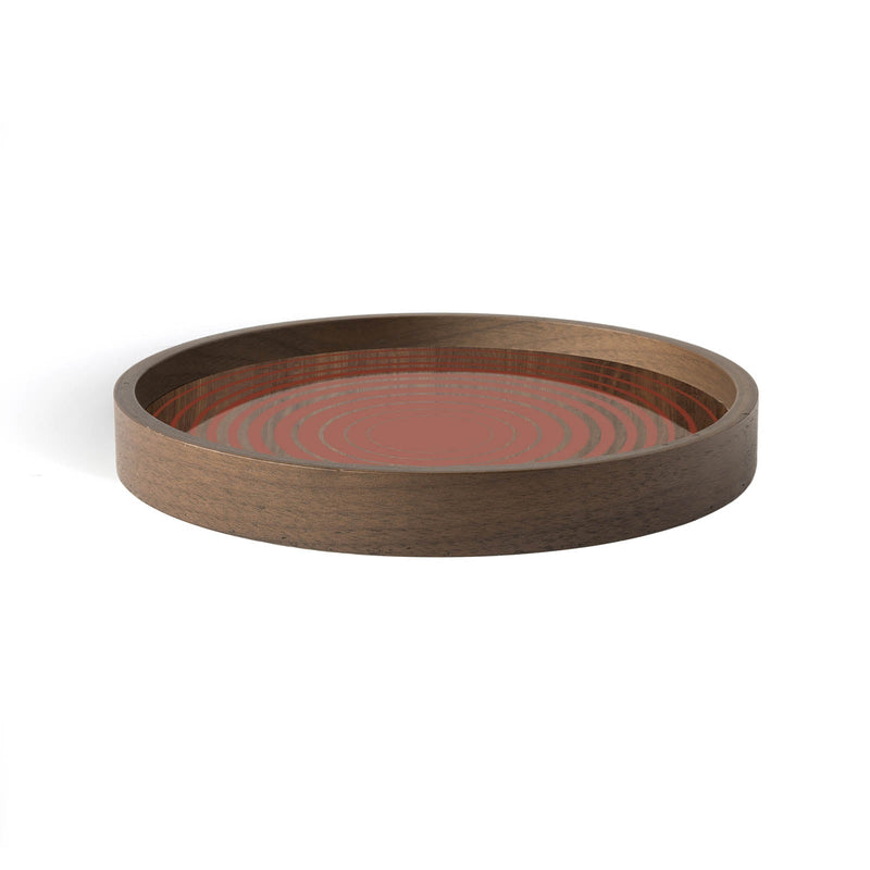 media image for Pumpkin Circles Glass Valet Tray 256