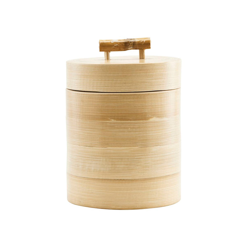 media image for bamboo nature storage w lid by house doctor 212430210 2 278