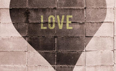 product image for Elle Decoration Heart of Stone Wall Mural in Rose 73