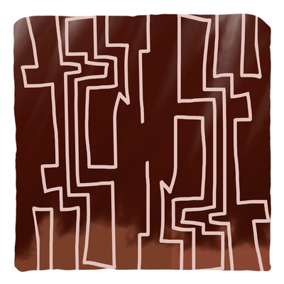 product image for glyph throw pillow 7 8