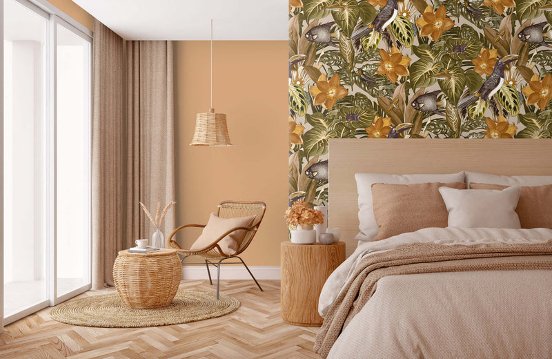 media image for Palau Peanut Wallpaper from the Tropical Collection by Galerie Wallcoverings 290