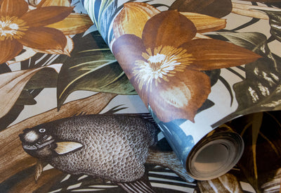 product image for Palau Peanut Wallpaper from the Tropical Collection by Galerie Wallcoverings 51