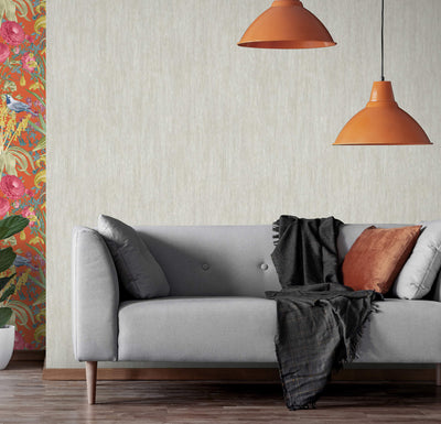 product image for Tuvalu Almond Wallpaper from the Tropical Collection by Galerie Wallcoverings 20