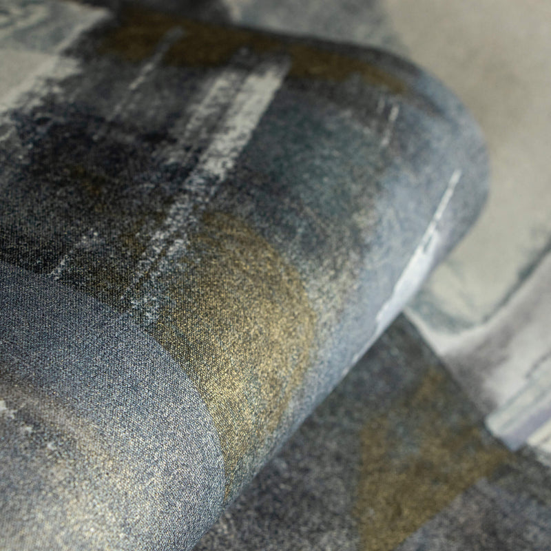 media image for Glaze Indigo Wallpaper from the Crafted Collection by Galerie Wallcoverings 266