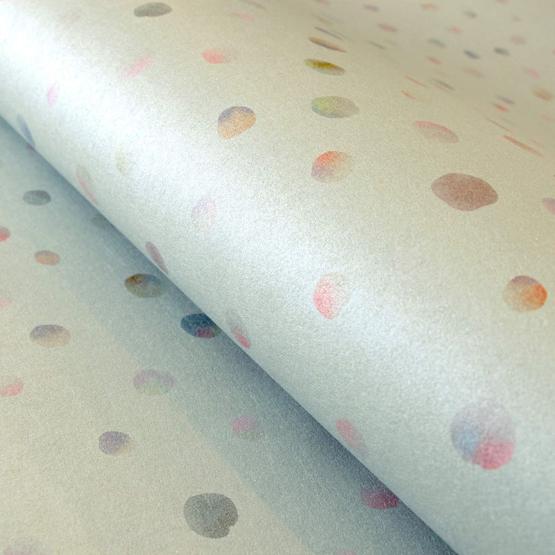 media image for Watercolor Dots Sage Wallpaper from the Great Kids Collection by Galerie Wallcoverings 247