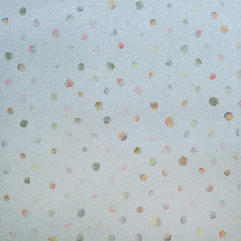 media image for Watercolor Dots Light Blue Wallpaper from the Great Kids Collection by Galerie Wallcoverings 232