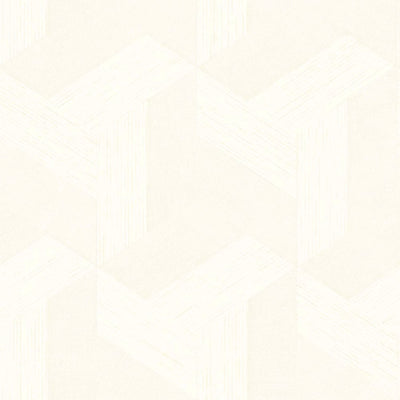 product image of Synergy Geometric Wallpaper in White 570