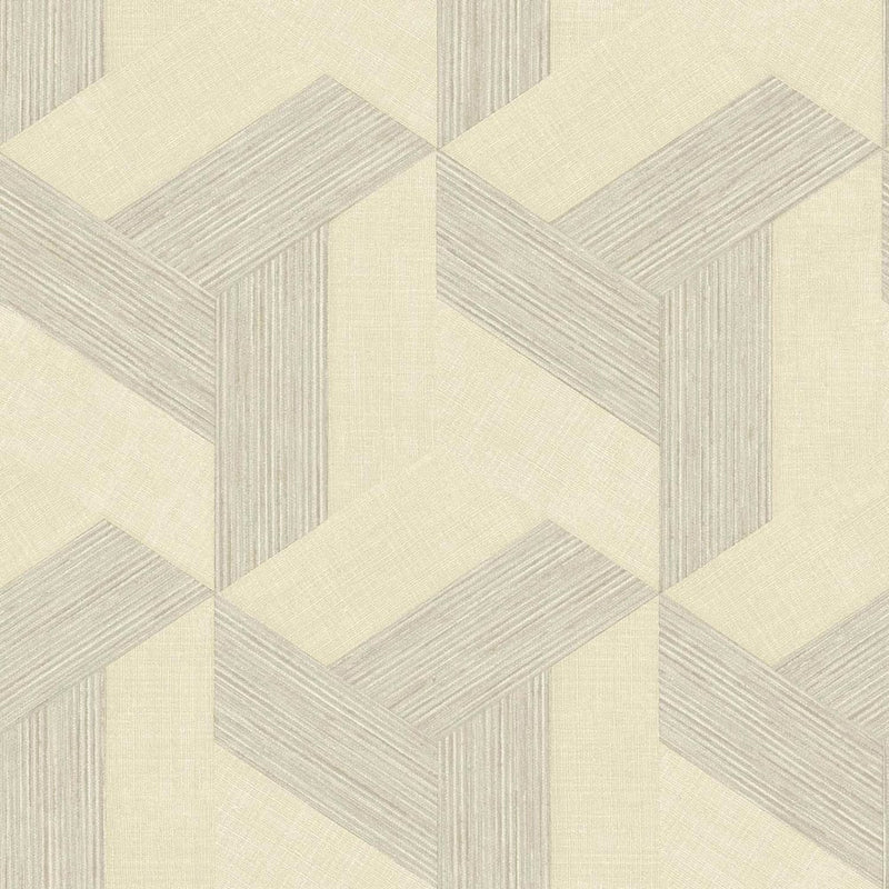 media image for Synergy Geometric Wallpaper in Beige Neutral 27