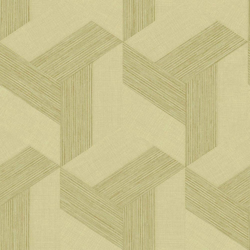 media image for Synergy Geometric Wallpaper in Green 251