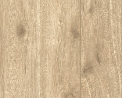product image of Sample Wood Deco Wallpaper in Beige 551