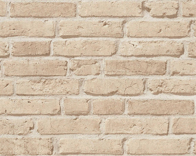 product image of Sample Brick Stone Wallpaper in Beige 56