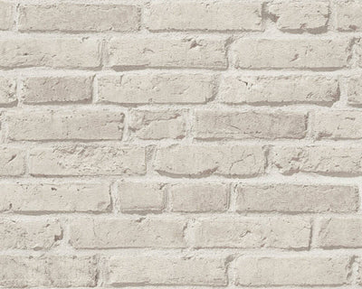 product image of Sample Brick Stone Wallpaper in Grey 517