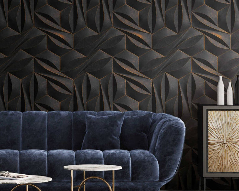 media image for Maha Wall Mural in Black 281